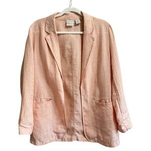 Rachel Zoe Linen Blend Casual Blazer Size Small